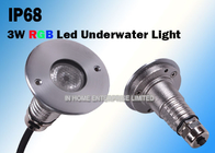 0.85 PF 12V / 24V LED Underwater Light , Outdoor RGB Led Fountain Light